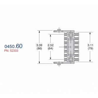 Connecting element of the Kabelschlepp "B" guide Palfinger EZ 429